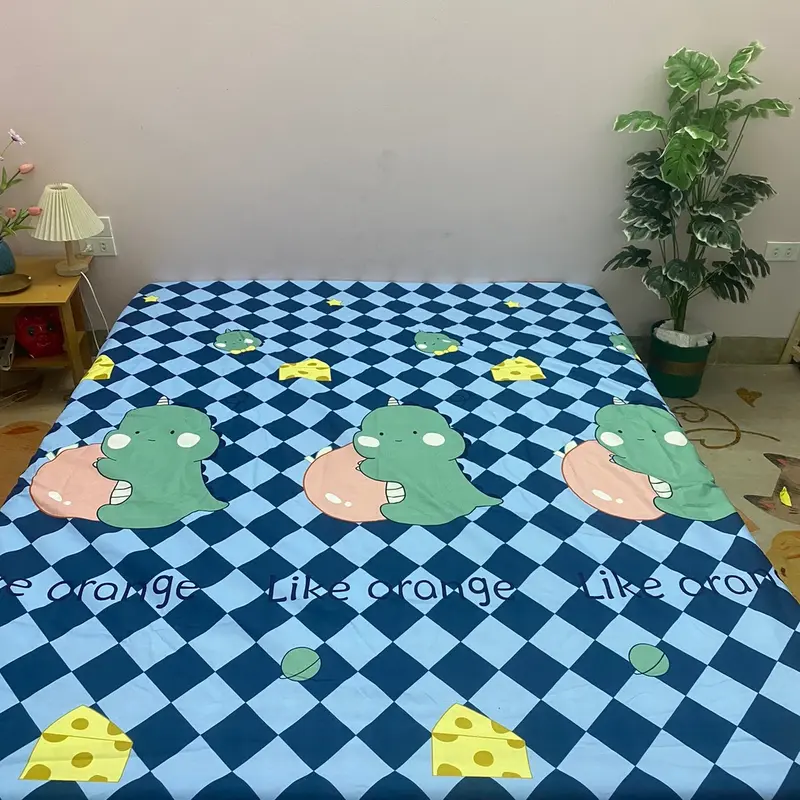 Ga Chống Thấm Cotton Bảo Vệ Đệm ,dành cho đệm dày ~10cm ,đủ 3 size m6-m8-2m ga nệm  cotton lạnh 1