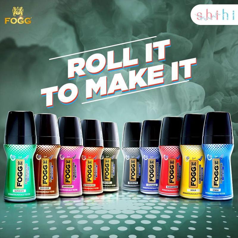 Lăn khử mùi nước hoa FOGG ROLL ON nam/ nữ, đa dạng mùi hương, 50ML, nhập khẩu chính hãng Dubai 0