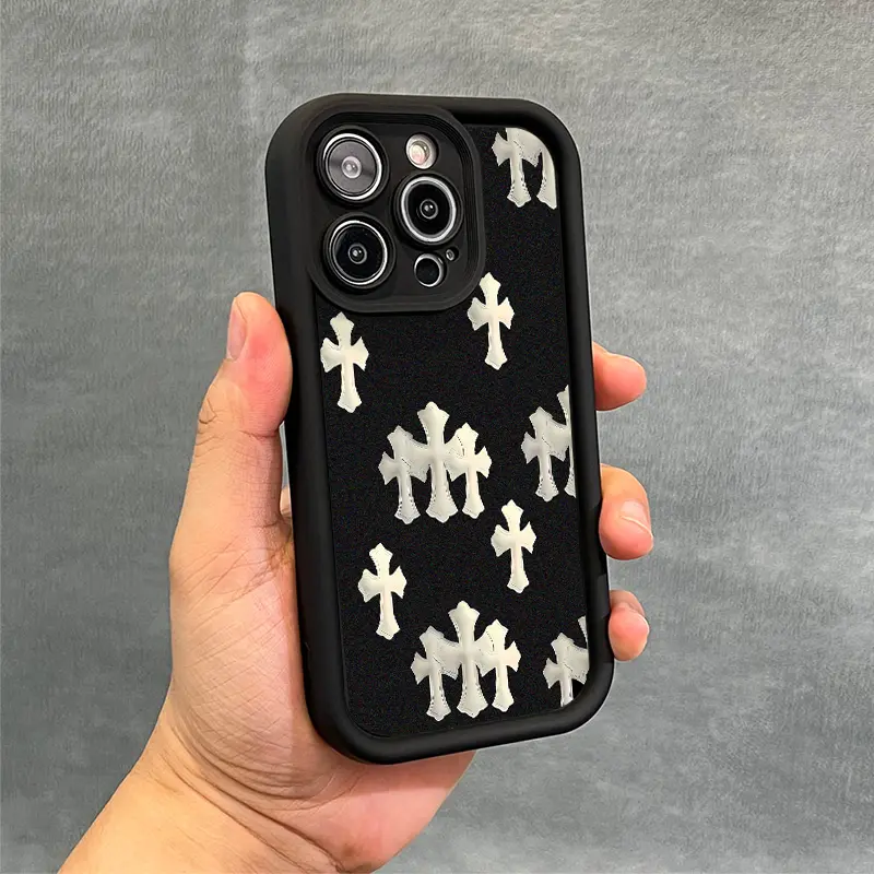 Soft Case Untuk iPhone Case 13 11 Pro Max X XR XS 8 7 ip 6S 6 Plus Premium Silicone Cute Funny Lucu Aesthetic Cowok Hitam Shockproof HP Casing Phone Cover TY38TK623SHCY 0