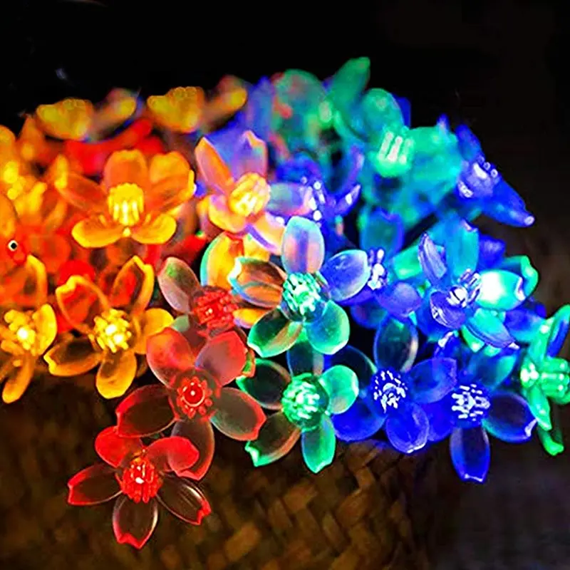 Dây Đèn LED, Chạy Bằng Năng Lượng Mặt Trời, Đèn Cổ Tích Dây Đèn LED, Chống Thấm Nước, Để Đồ Trang Trí Sân Sau, Vườn, Hàng Rào, Sân Trong, Thích Hợp Cho Vườn Bãi Cỏ
