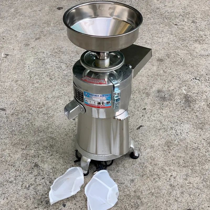 Máy xay vắt đậu nành tách bã 750W làm đậu hũ ,tào phớ 5