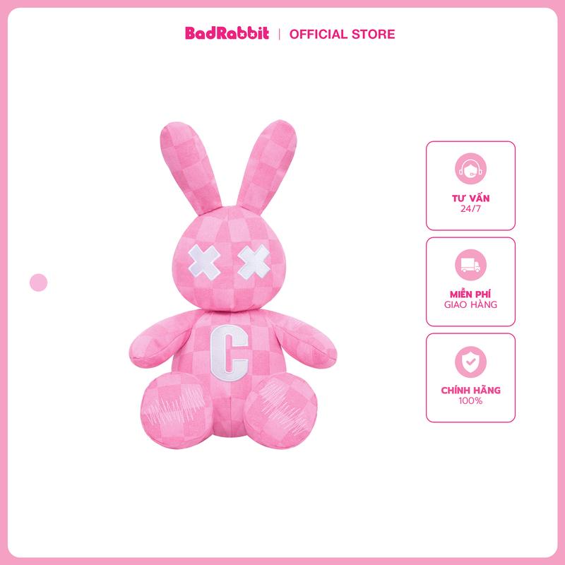 Balo Bad Rabbit: PINK BABY RABBIT BACKPACK - Local Brand Chính Hãng
