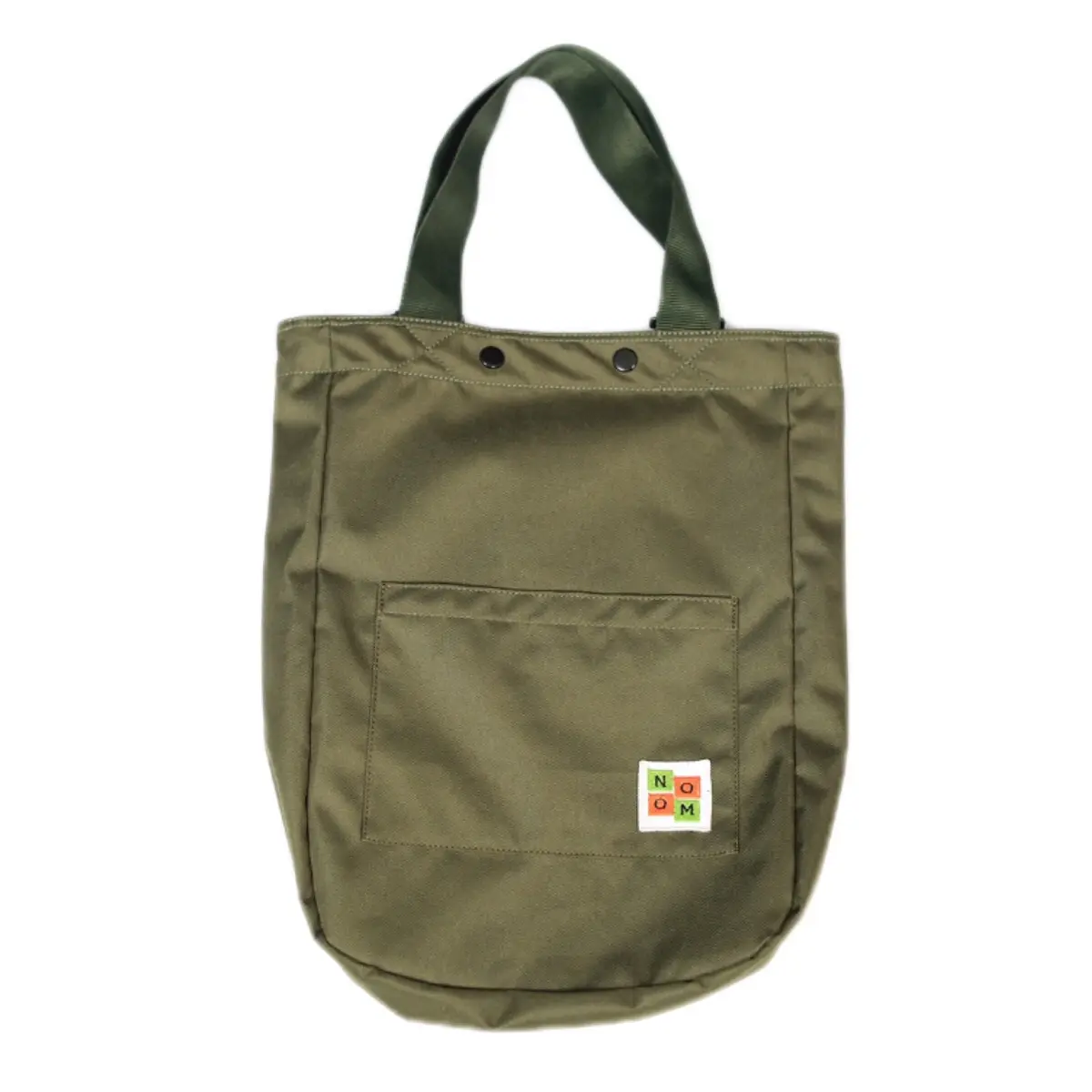 Noom Studio Barlow 2in1 Totepack Tote Bag & Backpack Codura Minimalis Unisex Pria Wanita Hijau Army