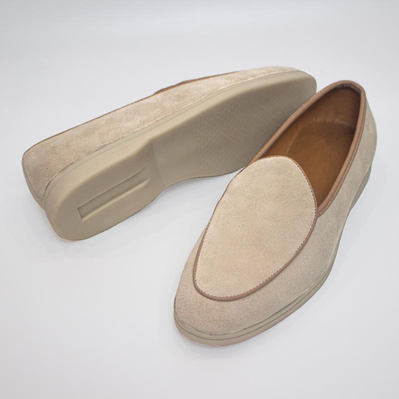 Giày lười nam Belgian Loafer - Chất liệu da lộn 3