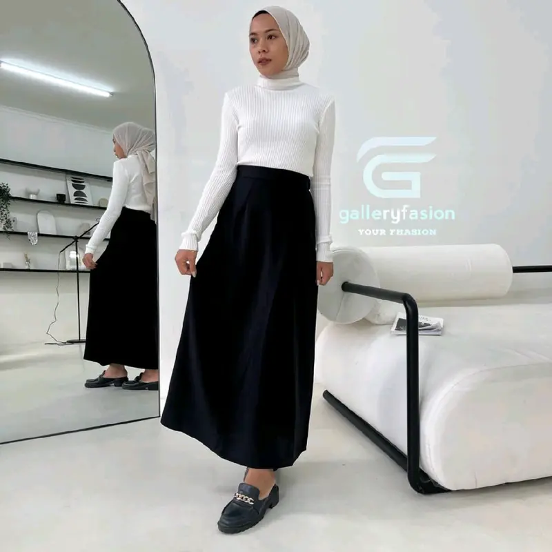 Rok Wanita Yoora Skirt | A-Line Maxi Skirt | Raya Collection 3