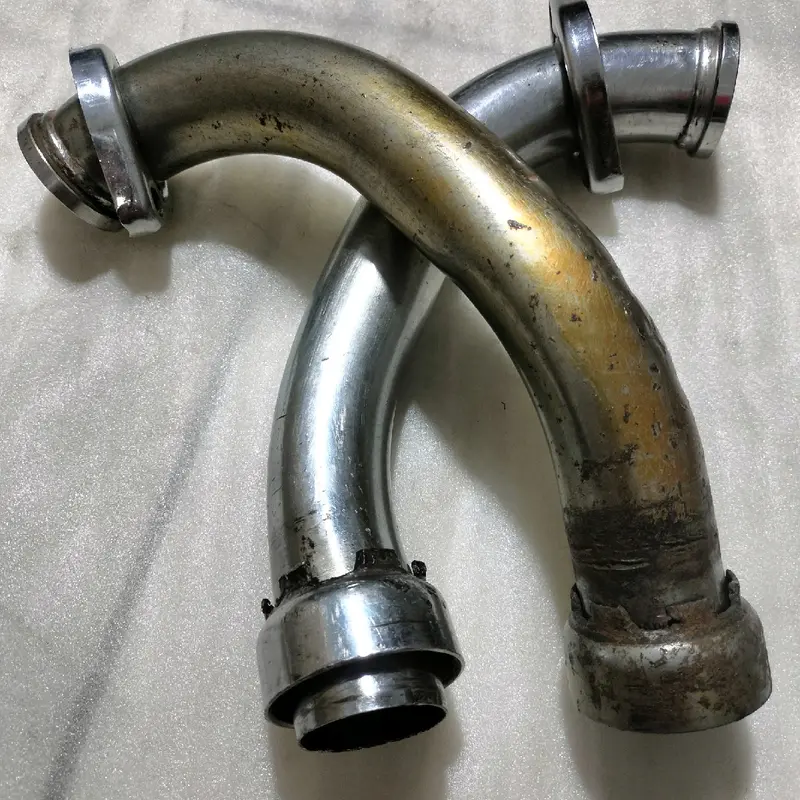 LEHER GULU BANYAK KNALPOT KENALPOT RX KING ORIGINAL LEPASAN UNITE. 1