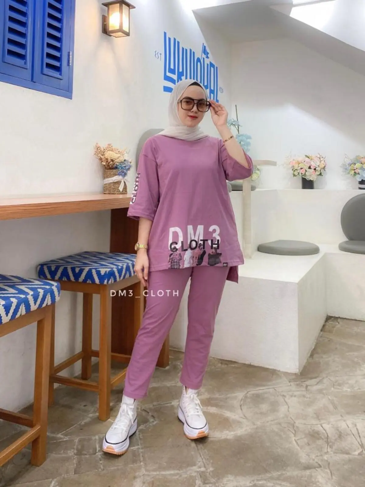 Setelan Celana Oversize Dm3 Cloth Original Best Seller Setelan Celana Oversize Dm3 Cloth Original Best Seller