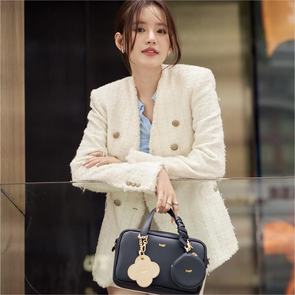 Túi Bami S - Màu Black Noir - Phiên bản 2025 - Tặng kèm quai đeo chéo cao cấp