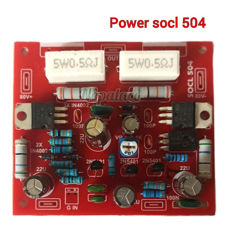 Kit driver power socl 504 ocl 504 driver power amplifier Untuk Dalam