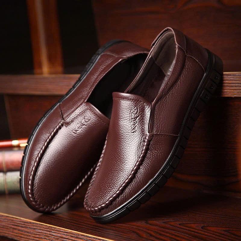 Giày tây nam da cao cấp tăng chiều cao 4 , 5 cm đế khâu 100% , đế cao su non đi rất êm và mềm 3