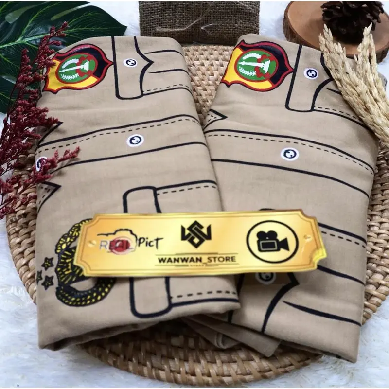 Baju Fashion Setelan Anak Motif Polisi Kostum Celana Pendek 6