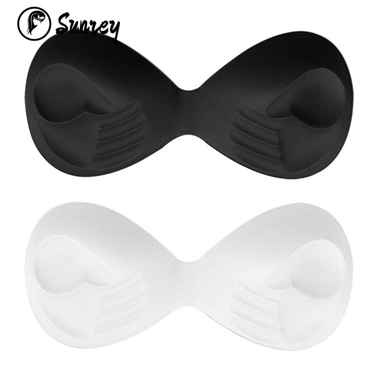 Sunrey Sexy Thick Sponge Bra Pads Bras Undergarment Breast Cover Sponge Pads Chest Cups Breast Bra Inserts Chest Pad 7
