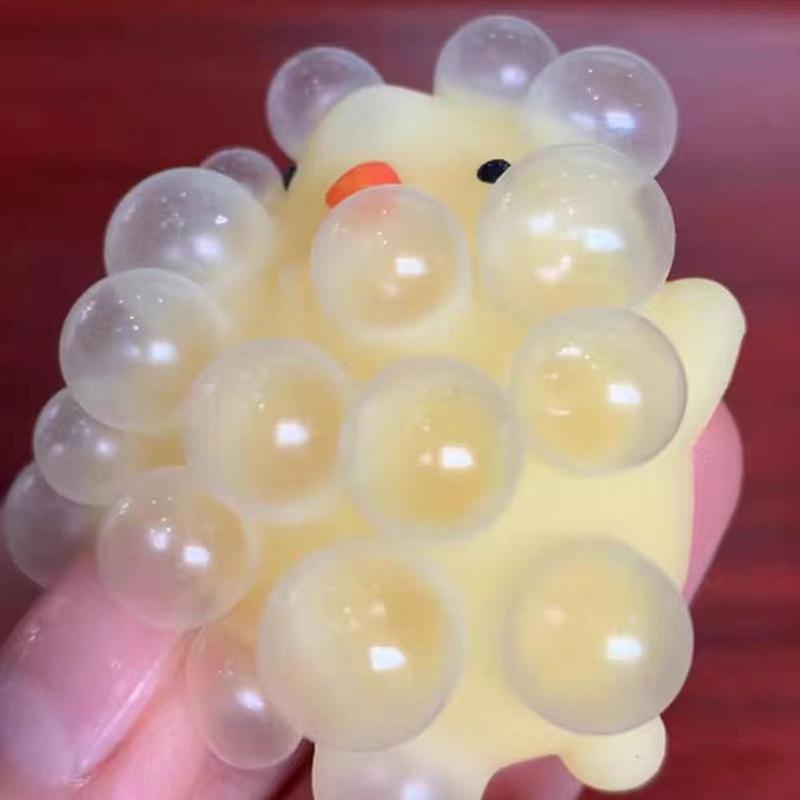 Cute Mini Chick Squeeze Toy Squeeze Bubbles Toys Fidget Toys Pinch Kneading Toy Stress Reliever Toys Kid Party Favor 5