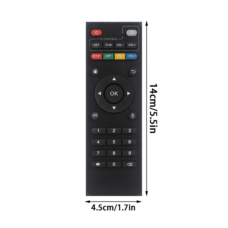 Bộ điều khiển từ xa cho hộp X96q, Tương thích với X96mini, X96w, X96qpro, X96max, T95 HK1 H96 5