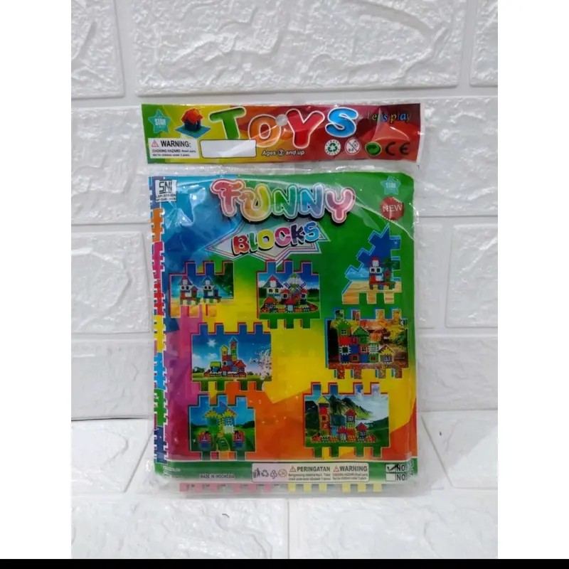 MAINAN BONGKAR PASANG RUMAH TERMURAH KODE 333 Game Cowok Cewek Anak Blok Toys Anak Blok Toys 5
