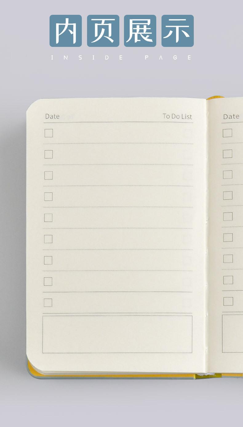Product Introduction of A7 Notebook Book Portable Small Notebook Student Handy Words Mini Small Sized Pocket Notepad 6