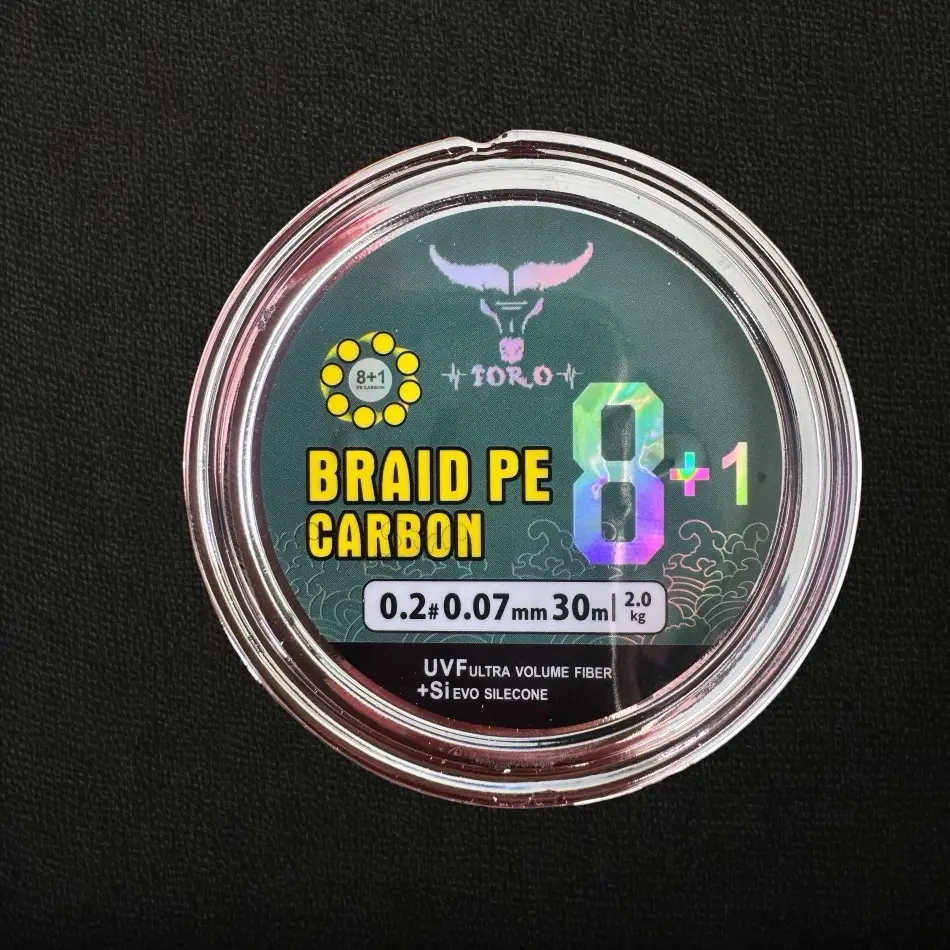 PE TORO LÕI CARBON CHỐNG RỐI SIZE 0.2-0.4-0.6 Câu Cá Fishing mồi câu rô phi Đi Câu Bắt Cá mồi  câu