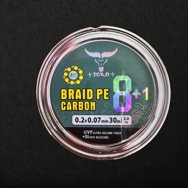 PE TORO LÕI CARBON CHỐNG RỐI SIZE 0.2-0.4-0.6 Câu Cá Fishing mồi câu rô phi Đi Câu Bắt Cá mồi câu