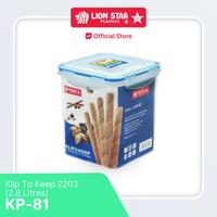 Gambar LION STAR Wadah Tempat Makan Klip To Keep 2203 (2.8 Liter) KP-81 dari Lion Star Indonesia Kab. Tangerang 1 Tokopedia