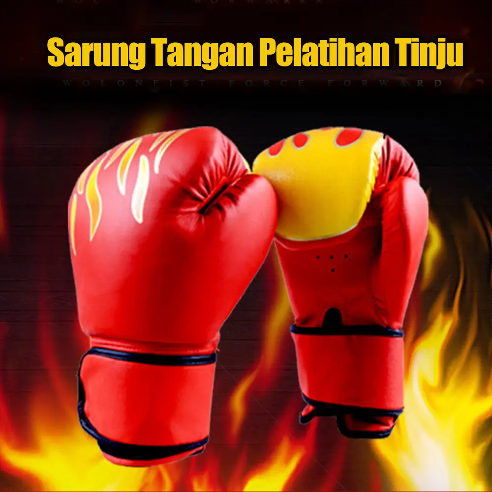 Sarung Tangan Tinju Anak / Boxing Gloves Kids / Peralatan Pelatihan Tinju Anak - 6OZ