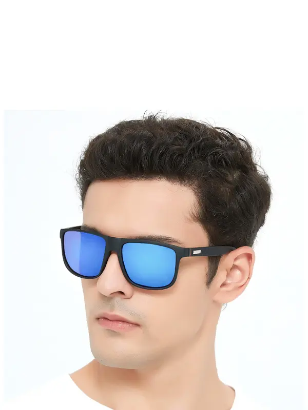 Sports Sunglasses, Retro Outdoor Sports, Suitable for Fishing, Cycling, Skiing, Running, Driving, Rubber Nose Pads, Legs for Slip Resistance 2
