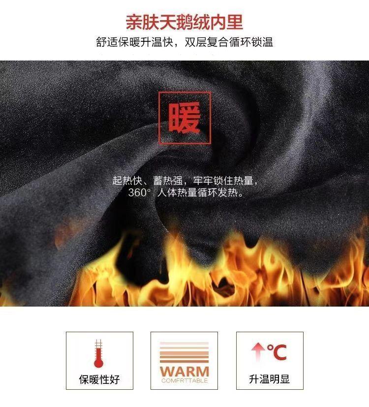 Product Introduction of Quần Lót Lông Cừu, Dày Dặn, Cạp Cao, Dáng Rộng Rãi, Quần Thường Ngày Co Giãn, Dáng Thẳng, Áo Mặc Bên Ngoài, Quần Nữ, Thích Hợp Cho Mùa Thu Và Mùa Đông, 2025 Women Pants 16