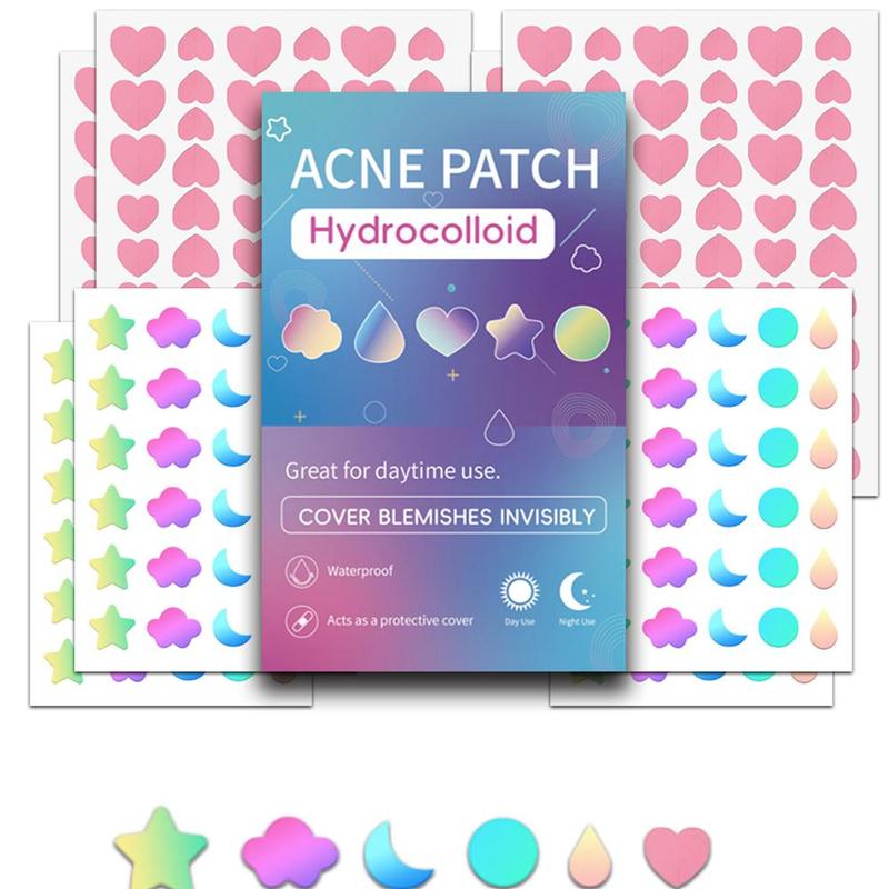 Product Introduction of 600pcs/360pcs/180pcs Hydrocolloid Colorful Acne Patch Mild Non-irritating Acne Pimples Patches 28