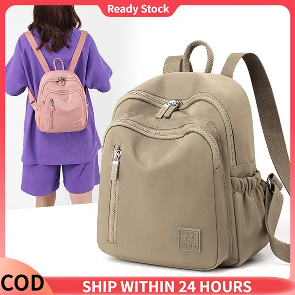 New Backpack For Women Waterproof Nylon Korean Fashion Bagpack Lightweight School BagHello!Dear Po!W