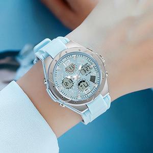 Jam Tangan Digital, Mewah Rose Gold, Untuk Wanita dan Lelaki, Fesyen, Keluli Tahan Karat, Jam Tangan Elektronik LED, Kalis Air, Sesuai untuk Sukan, Jam Tangan watch