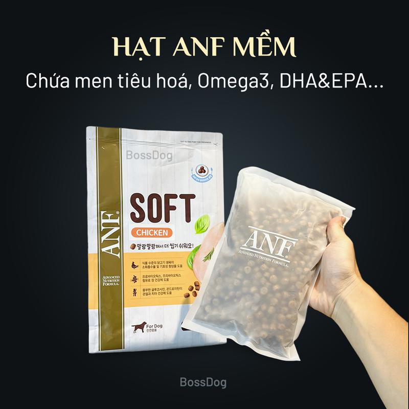 Hạt mềm ANF Soft bịch nhỏ 300gram - Thức ăn cho chó, huấn luyện cún | BossDog