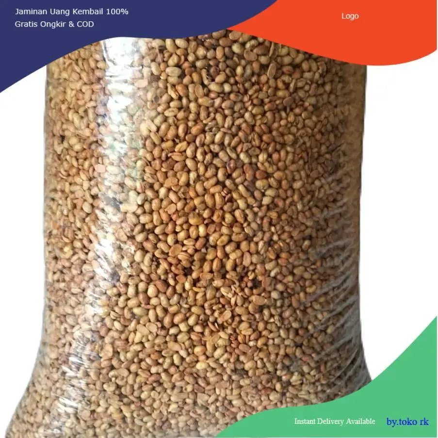Kacang Kedelai Matang Siap Saji Gurih & Pedas 1kg - Produk Dalam Kemasan Plastik Goreng Kering Snacks Cemilan Asin