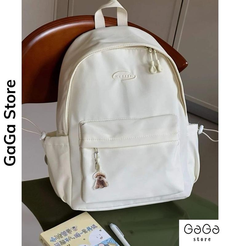 Balo đi học thời trang basic chống nước ulzzang phong cách hàn quốc nhiều màu pastel B725 gagastore