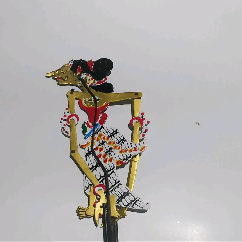 Wayang kulit kertas duplex tebal SRIKANDI ukuran standar pentas pedalangan 0