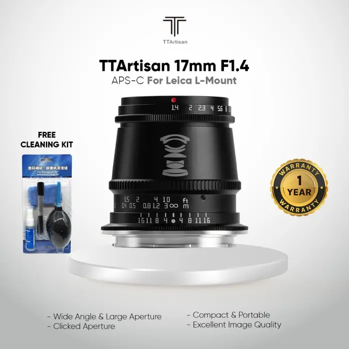 TTArtisan 17mm F1.4 APS-C Lens Camera 0