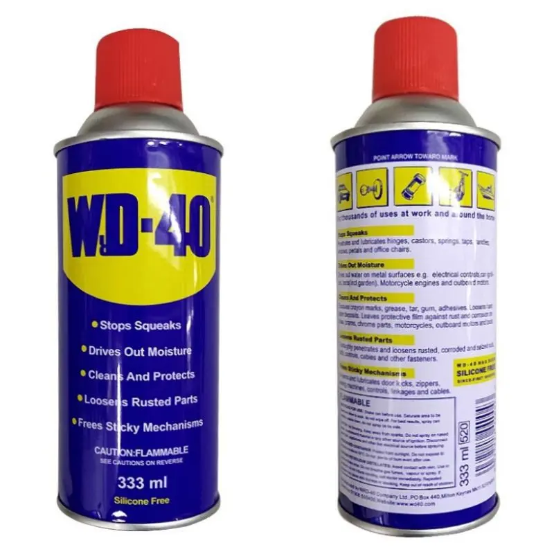 WD-40 Multi-Use Oil Rust Remover  333ML (for Motor, Car, Home)