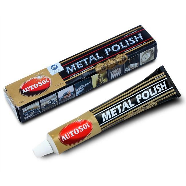 Kem đánh bóng kim loại Autosol Metal Polish 75ml giúp kim loại sáng bóng