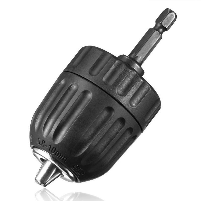 Lock Bit Adapter 0.8-10mm Automatic Lock Drill Chuck Converter, Drill Chuck Adapter ...
