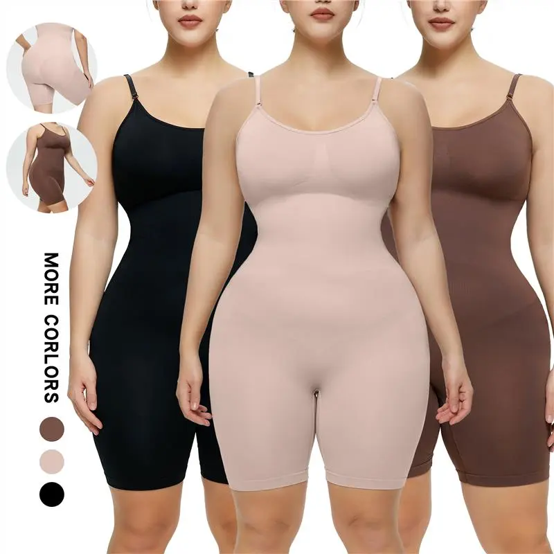 Large size postpartum belly control corset waist lifting buttocks body shaping clothes slimming clothes women's suspenders tummy control body-fitting one-piece underwear Shapewear Triangle Lady Comfort Compression Sexy