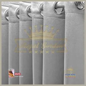 Gorden Mewah Super Glosy Gorden Jendela Minimalis Tirai Pintu Termurah Gorden Ruang Tamu Gorden Blackout Import Premium