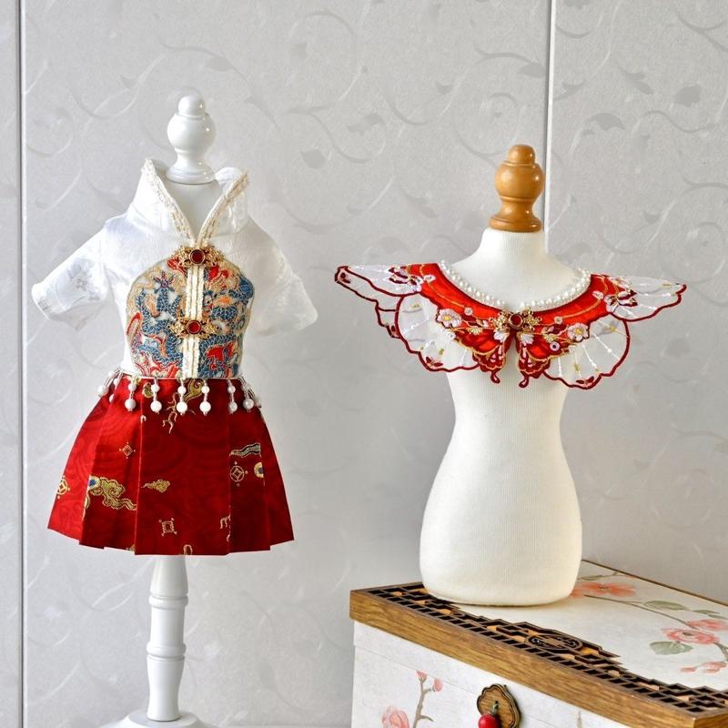 Product Introduction of Quần áo cho chó, mỏng mùa hè, phong cách quốc gia, thích hợp cho mèo và chó, váy mặt ngựa, thích hợp cho Teddy và Pomeranian, thiết kế ban đầu, phát hành vào năm 2024 4