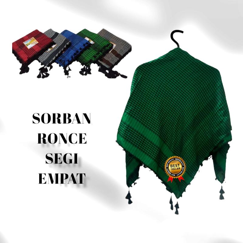 Sorban Hijab Wanita Model Sorban Palestina BahanPoliester Katun Kain Putri 4