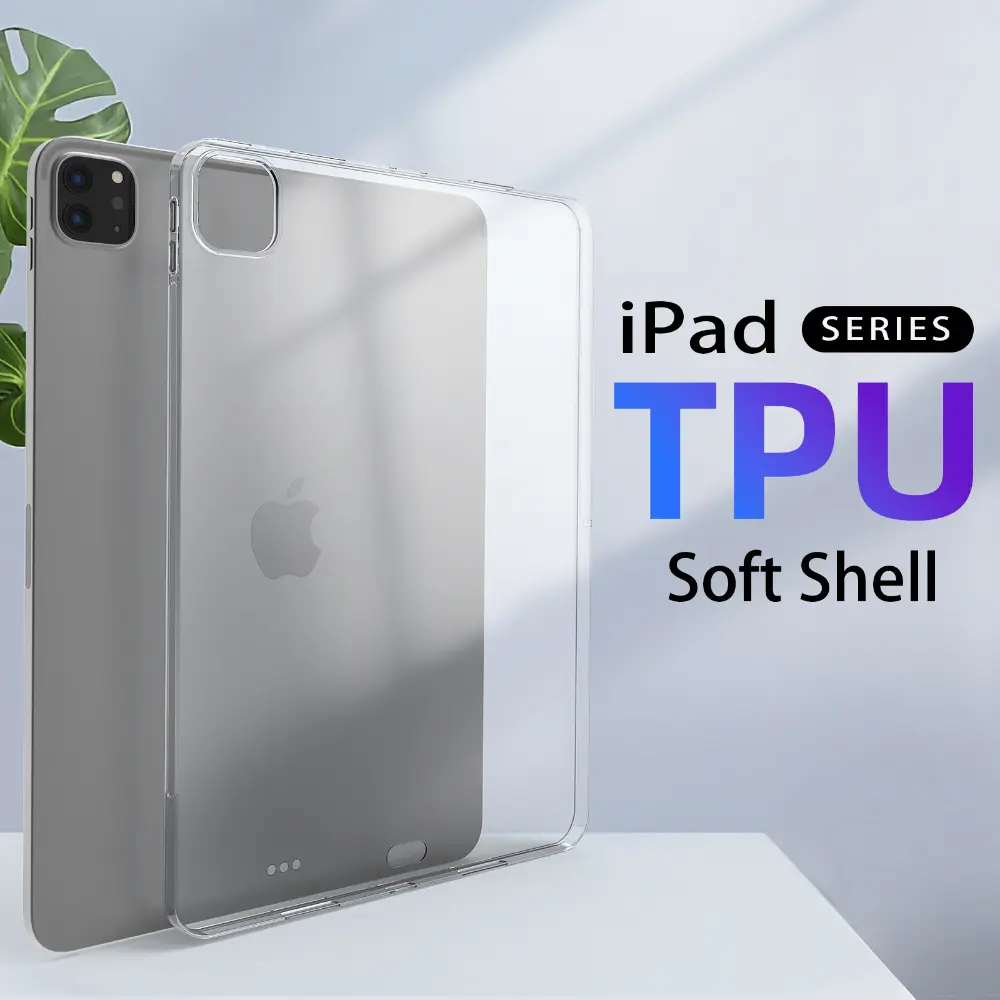 Ultra Thin Transparent Case for iPad Pro 11 2020 2021 2022 Soft Silicone Cover Shockproof for iPad Air 4 10.9 Air 5 Cases Accessories Computer