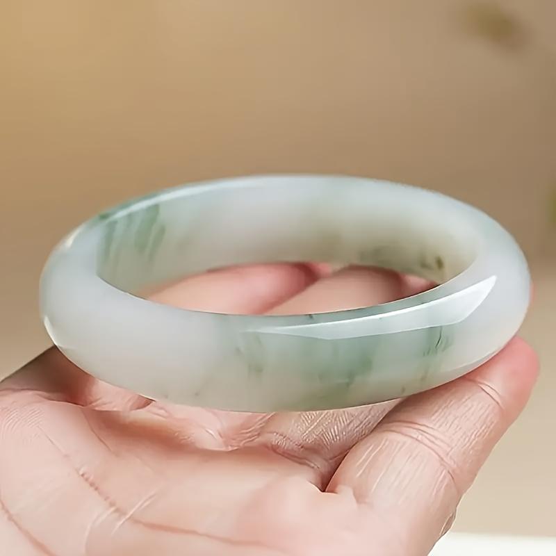Vòng Tay Ngọc Bích Giả, Phong Cách Bohemian, Làm Bằng Đá Tự Nhiên, Không Mạ 5
