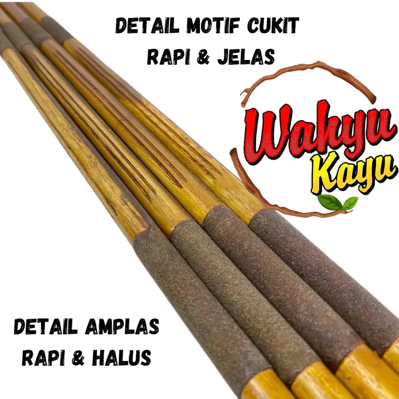 TANGKRINGAN MURAI AMPLAS CUKIT PROPIL LURUS GLOSS ( MERK KAYUKU ) 3