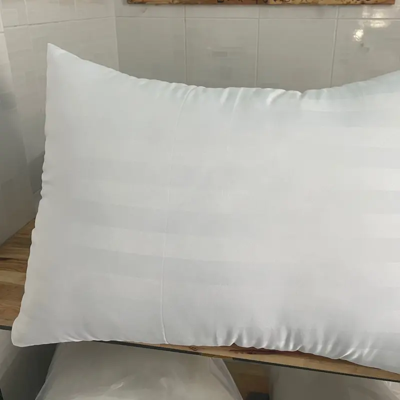 Cobom 2 cái ruột gối nằm Microfiber khách sạn cao cấp 1 cấp 50x70cm ! Nặng 1kg 4g   cho 1 cái 2