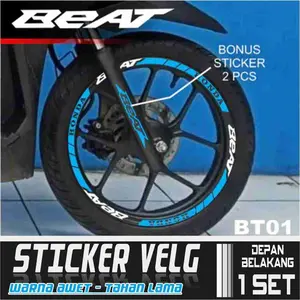 Sticker Cutting List Velg Beat Keren