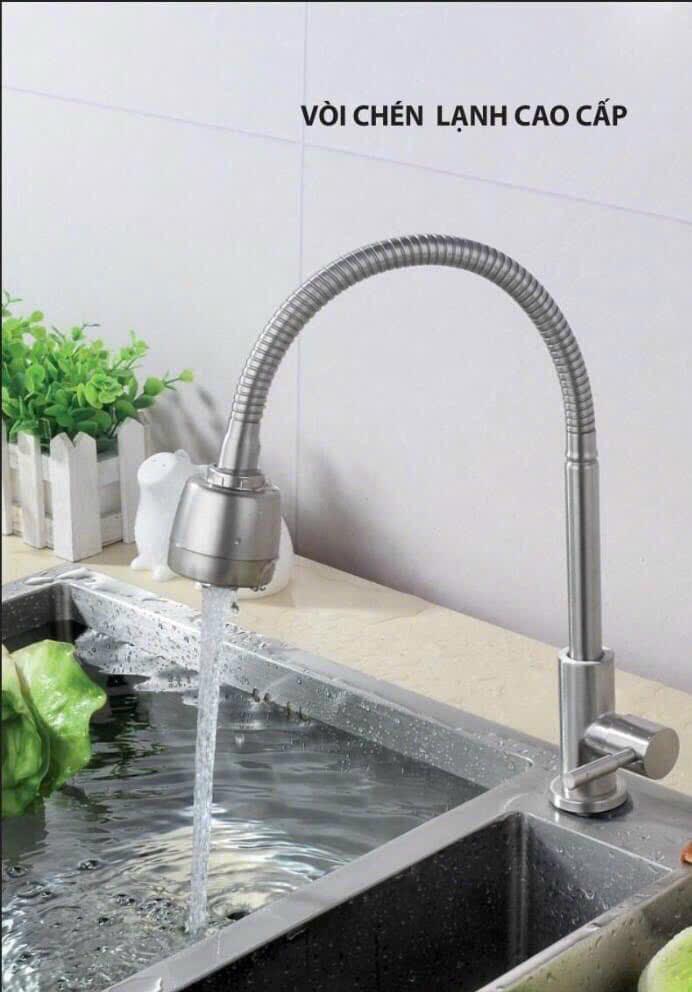 Product Introduction of Vòi Chén Lạnh Inox 304 Giá Siêu Rẻ 1
