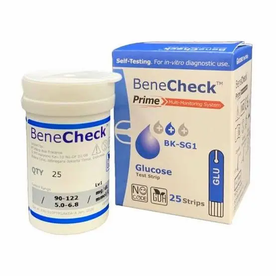 Test Bene check Prime / Stik Glucose Bene-Check 0