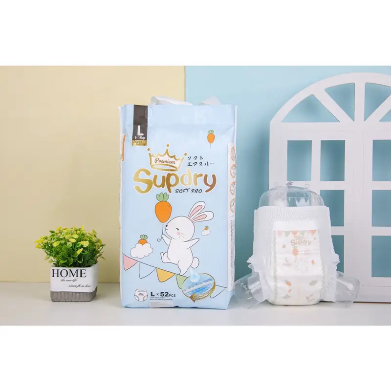 [Kèm quà] Tã bỉm quần/dán Sup xanh/ sup trắng size M58/L52/XL46/XXL42/XXXL40 4