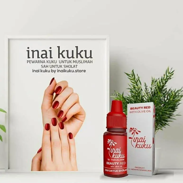 INAI kuku Wanita Halal BPOM 0